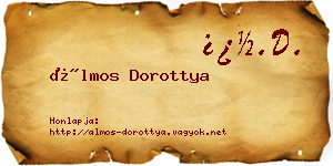Álmos Dorottya névjegykártya